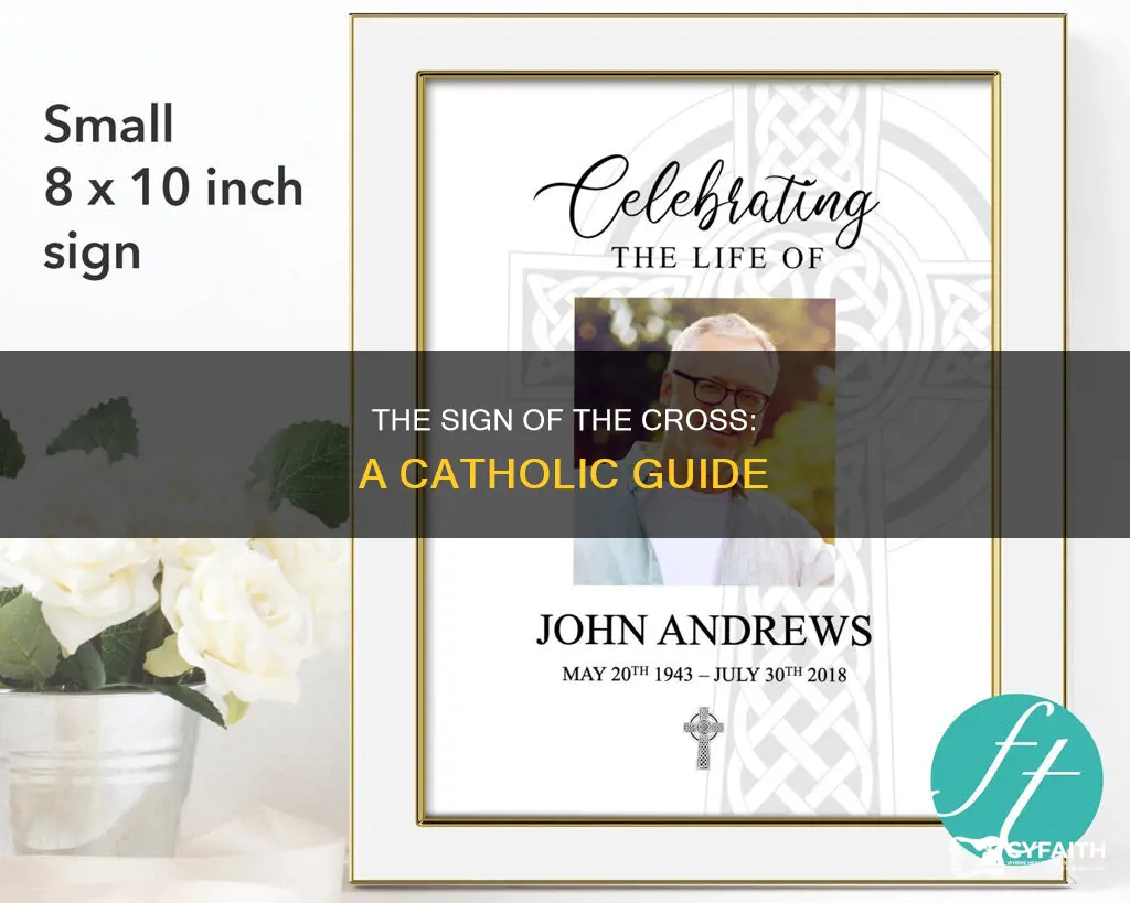 how to do sign of cross catholic