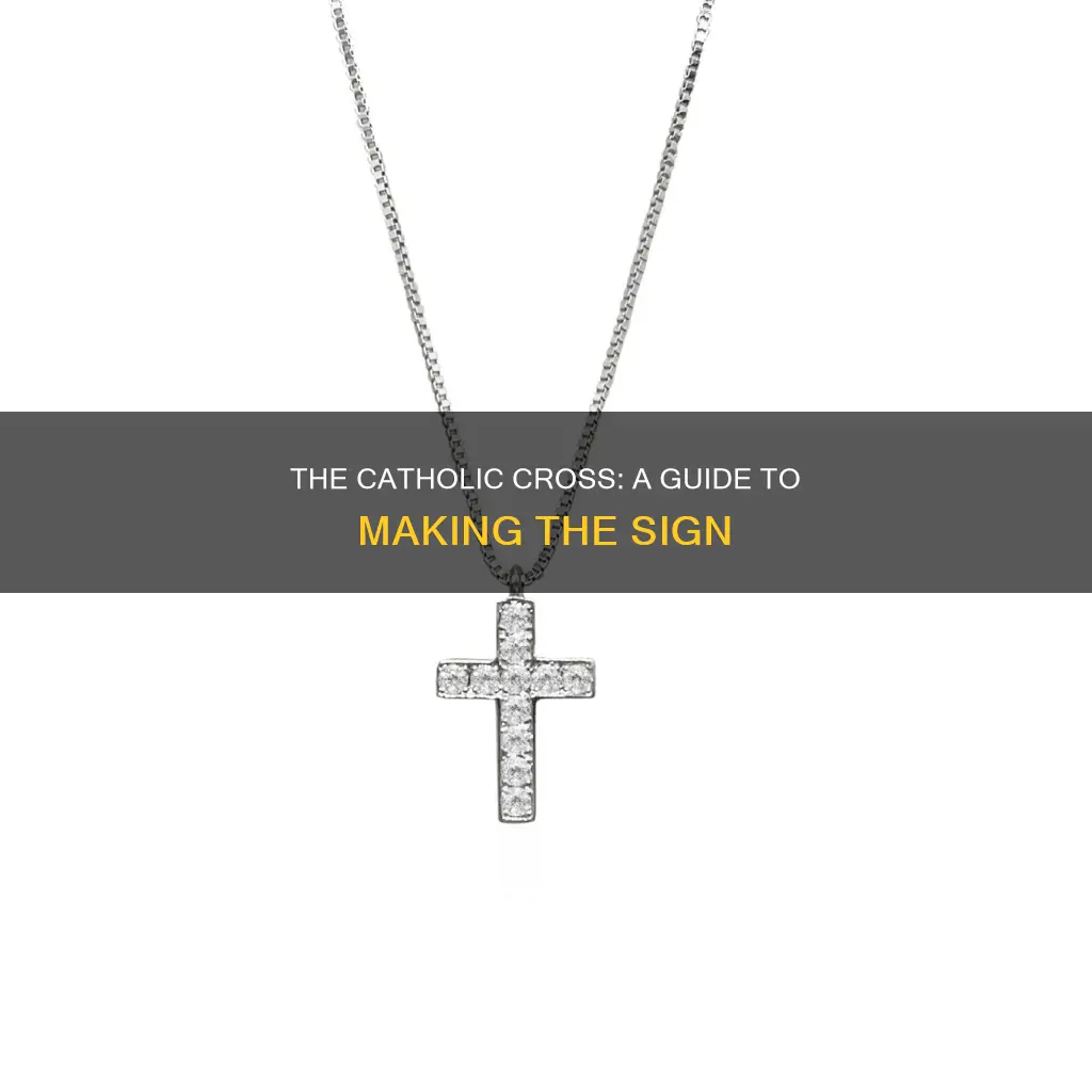 how to do the catholic cross thing