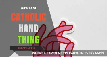 Guide to Making Catholic Hand Signs