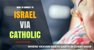 Donating to Israel: Catholic Charities and Causes