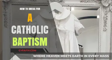 Guide to Dressing Appropriately for a Catholic Baptism
