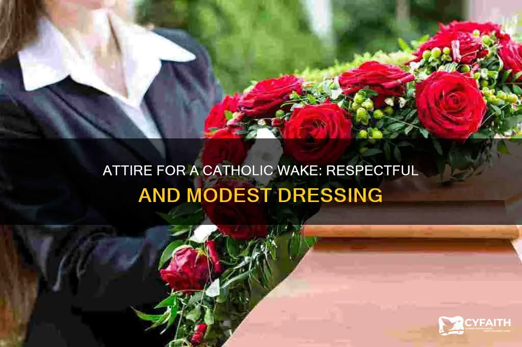 how to dress for a catholic wake