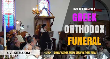 Dressing with Respect: A Guide to Greek Orthodox Funeral Attire