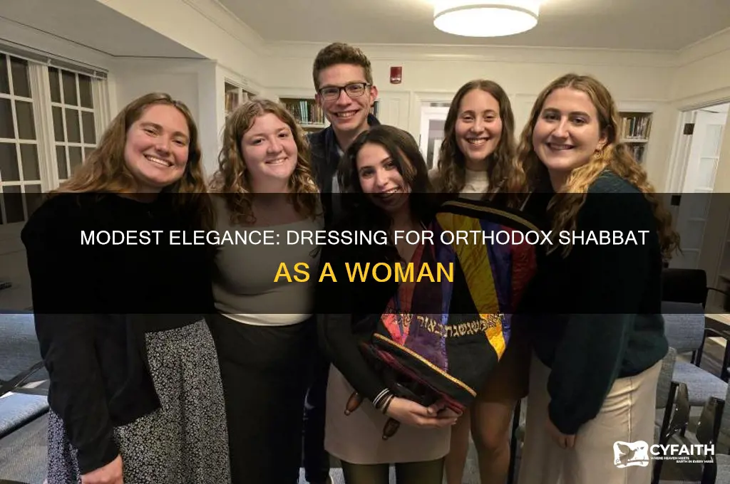 how to dress for an orthodox shabbat women