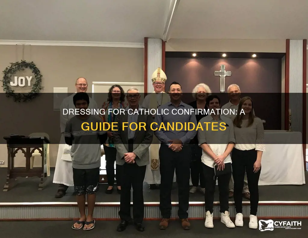how to dress for catholic confirmation