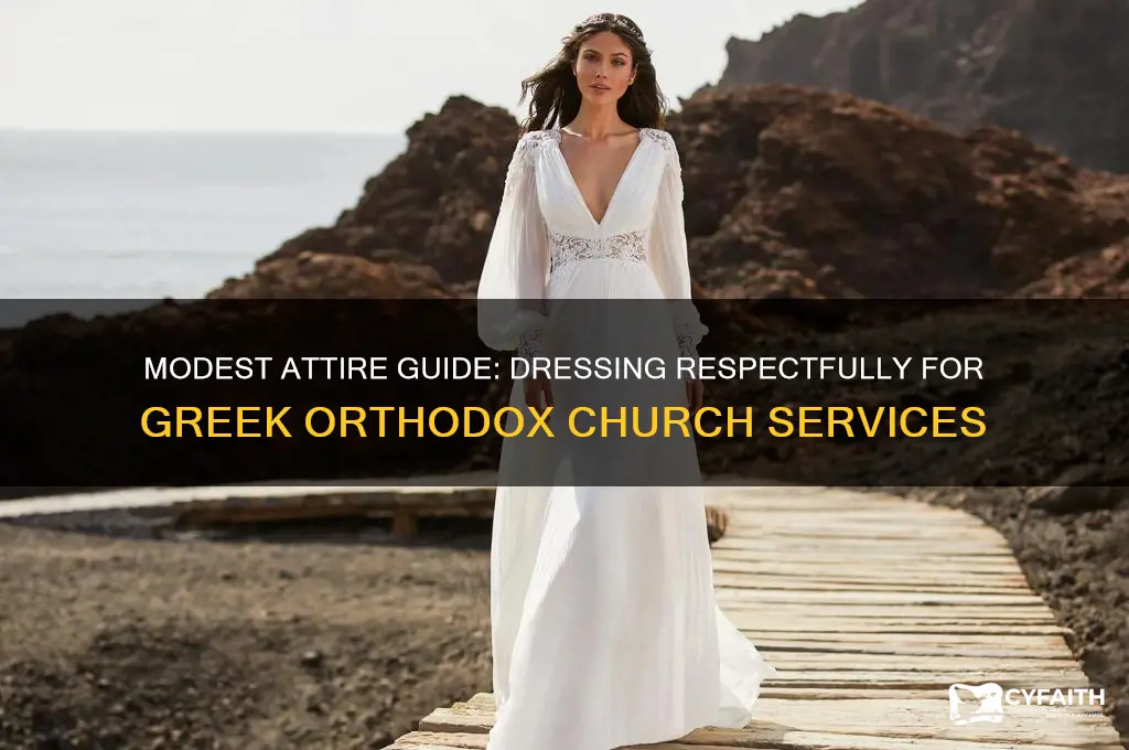 how to dress for greek orthodox church