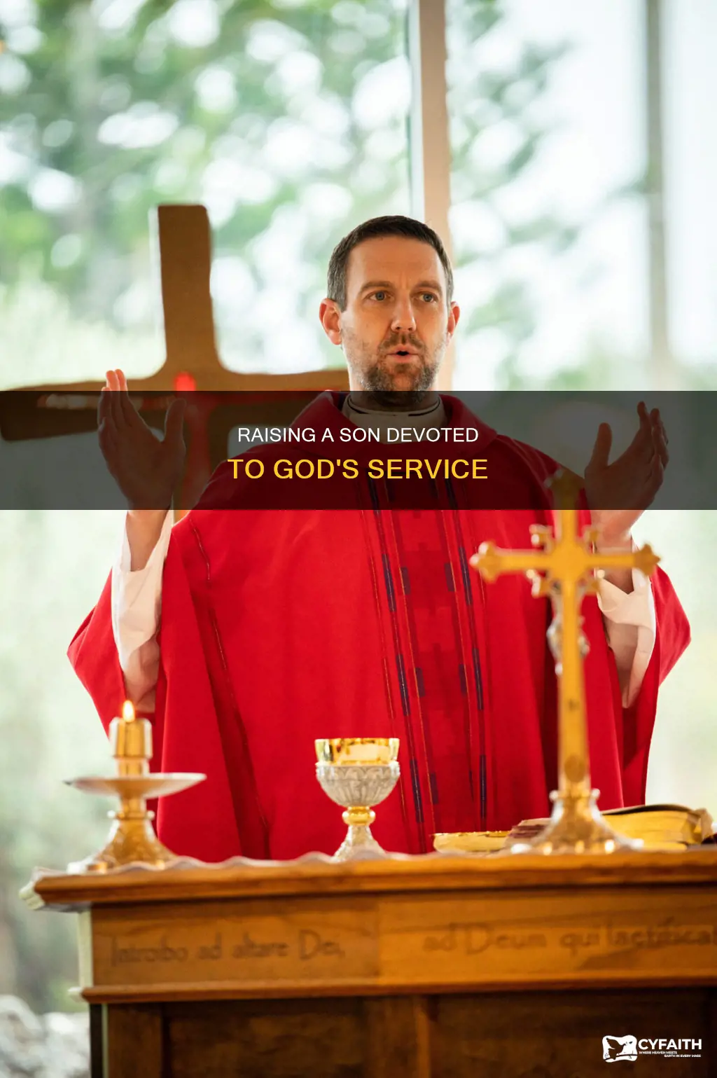how to encourage son to enter catholic seminary