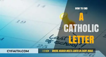 Best Ways to End a Catholic Letter