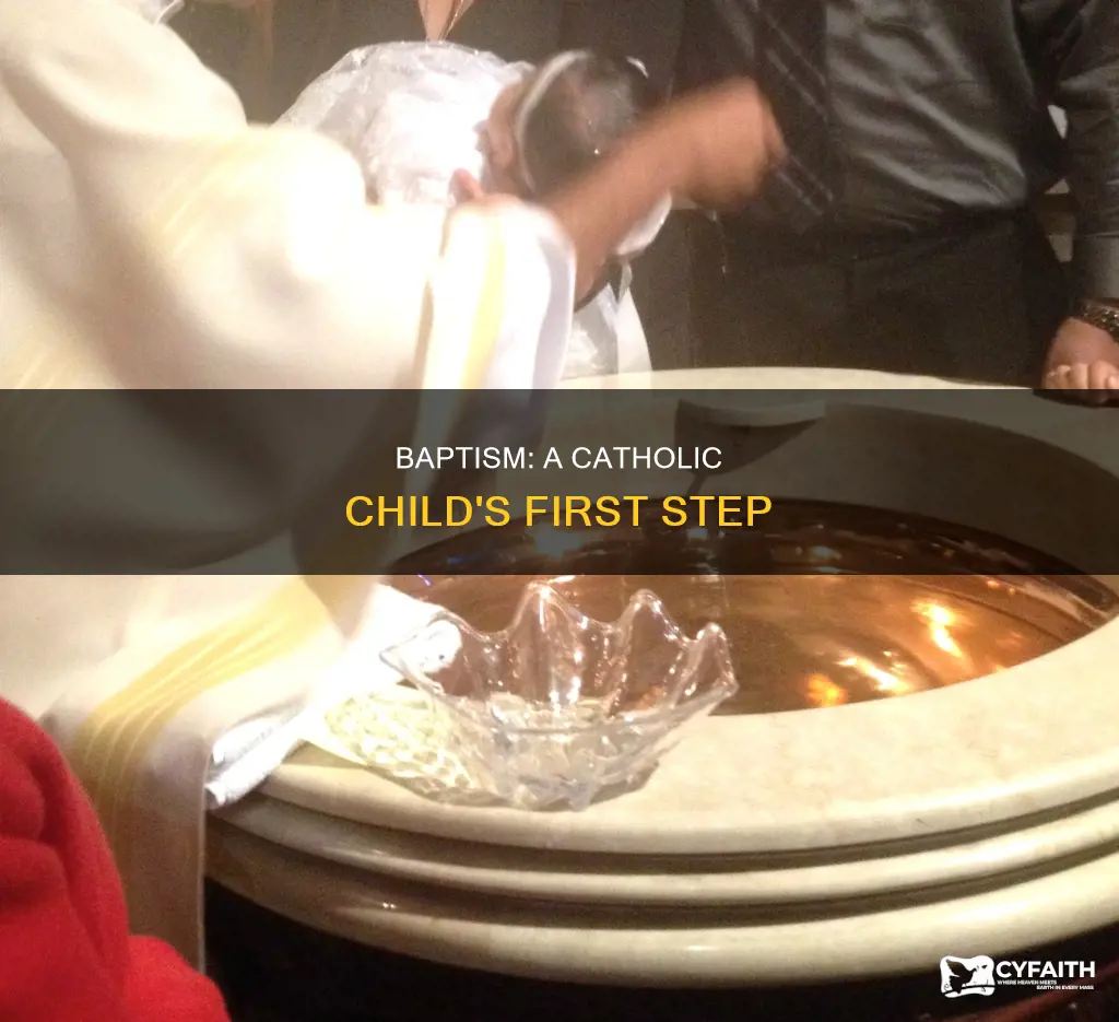 how to explain baptism to kids catholic