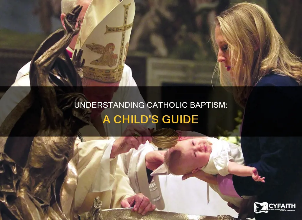 how to explain catholic baptisim to a child