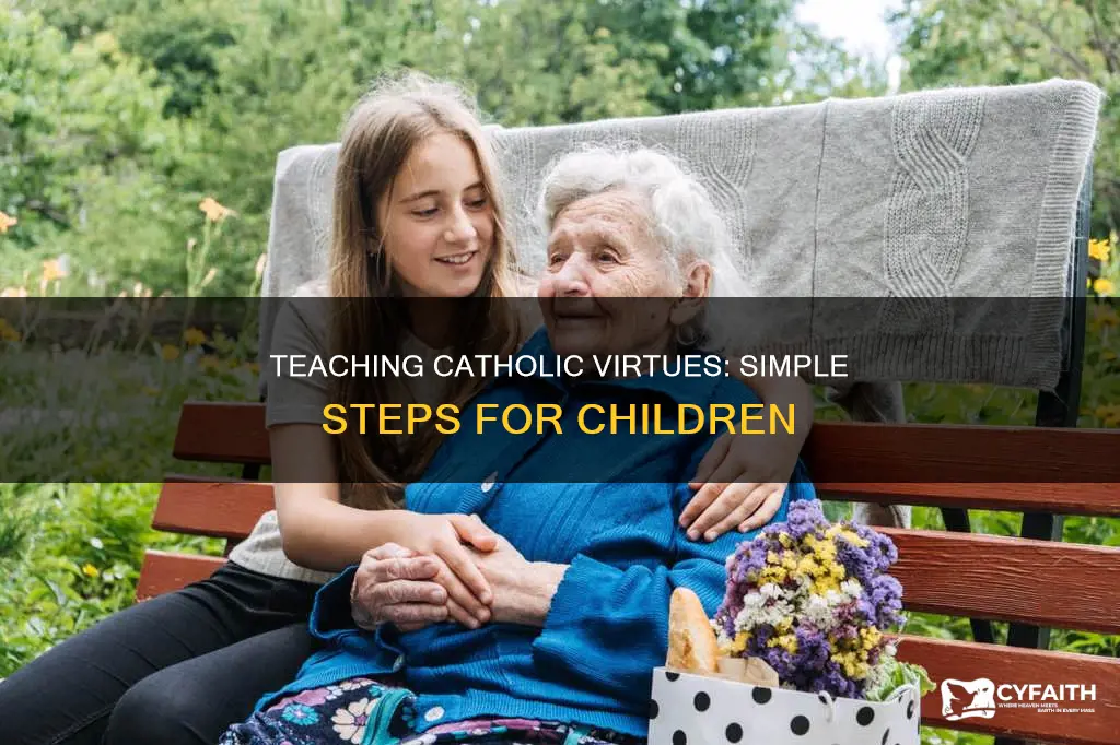 how to explain the catholic virtues to children