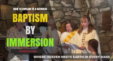 Understanding Catholic Baptism by Immersion: A Comprehensive Guide for Believers