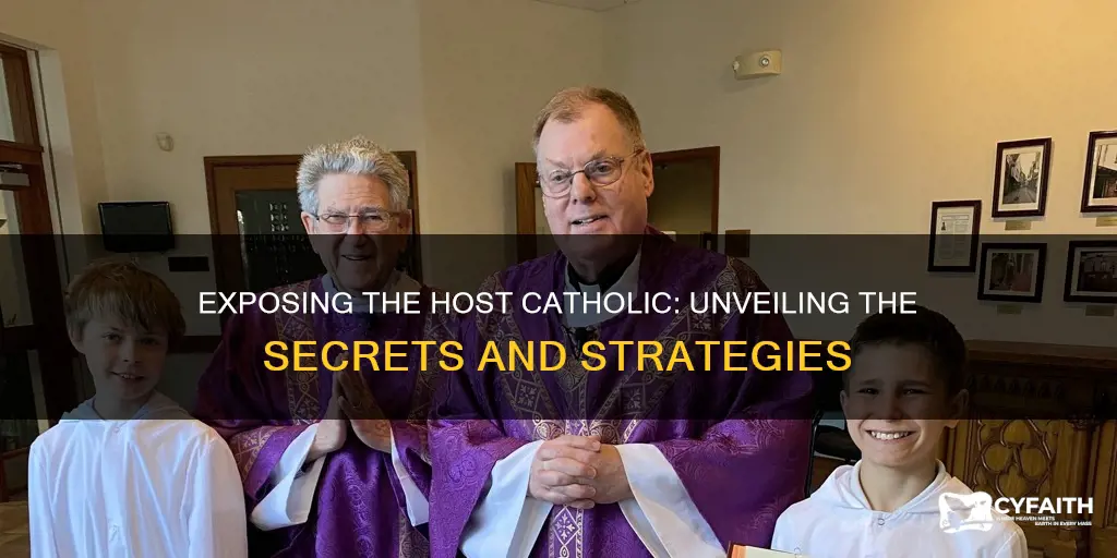 how to expose the host catholic