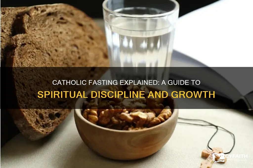 how to fast catholic answers