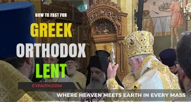 Greek Orthodox Lent Fasting Guide: Traditions, Foods, and Spiritual Practices