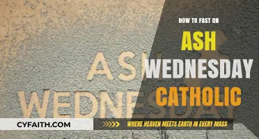 Ash Wednesday: Fasting and Abstinence in the Catholic Church