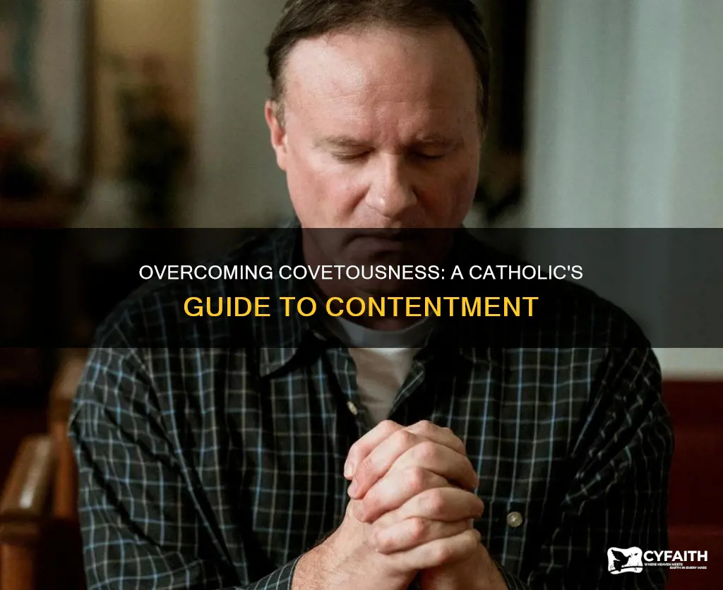 how to fight sin of covetousness catholic
