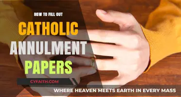 The Annulment Process: Filling Out Catholic Papers