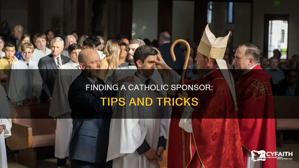 how to find a catholic sponsor