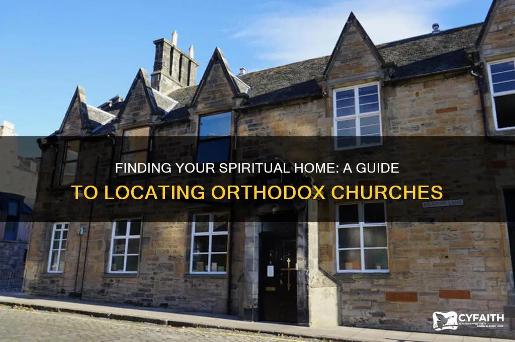 how to find an orthodox church