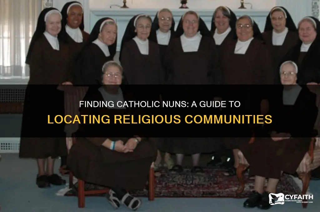 how to find catholic nuns