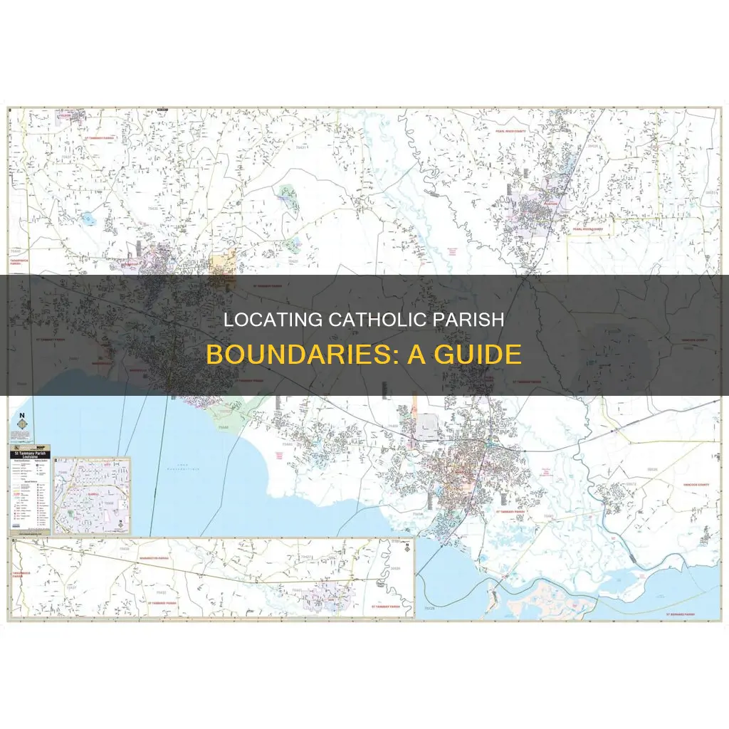 how to find catholic parish boundaries