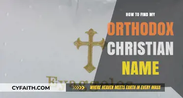 Discovering Your Orthodox Christian Name: A Spiritual Naming Guide