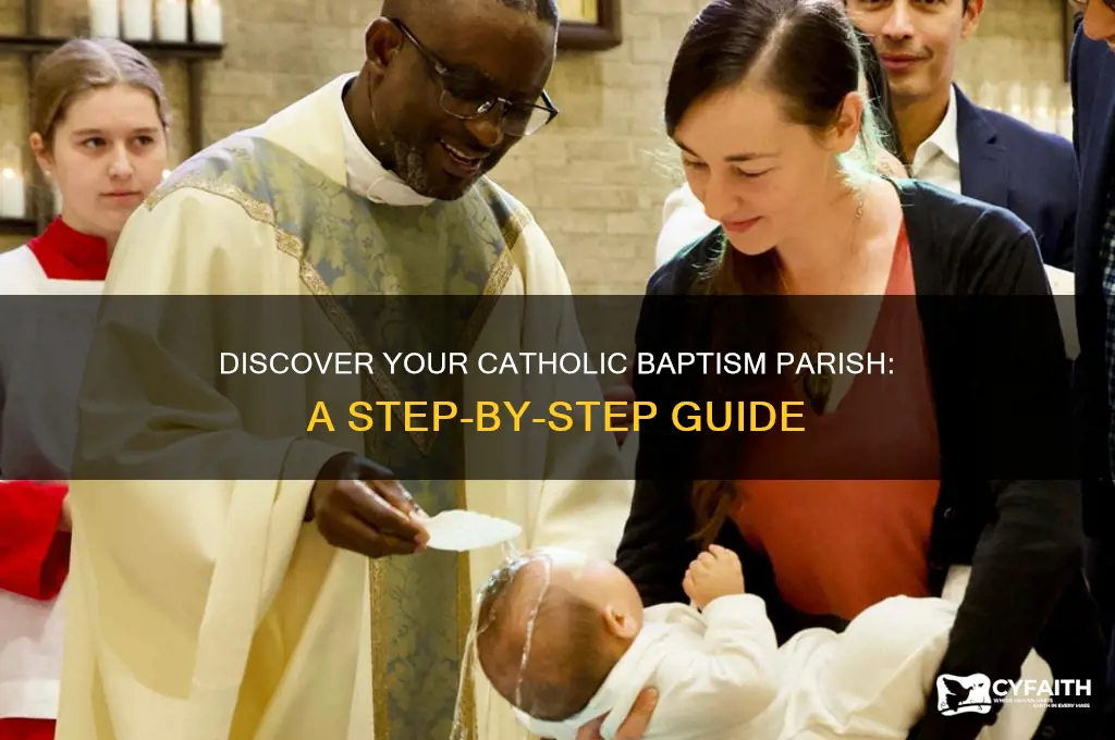 how to find out what catholic parish you are baptized