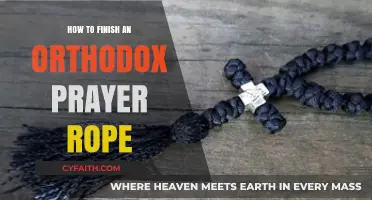 Mastering the Art of Tying Off Your Orthodox Prayer Rope