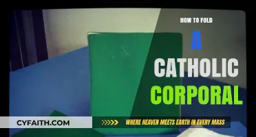 Guide to Folding a Catholic Corporal Neatly