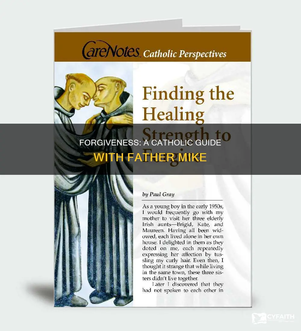 how to forgive someone catholic father mike