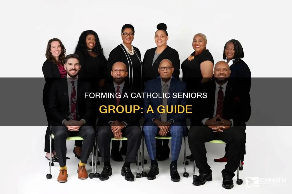 how to form catholic seniors adults group