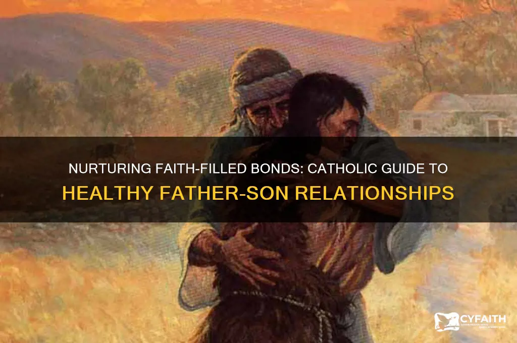 how to foster a healthy father son relationship catholic