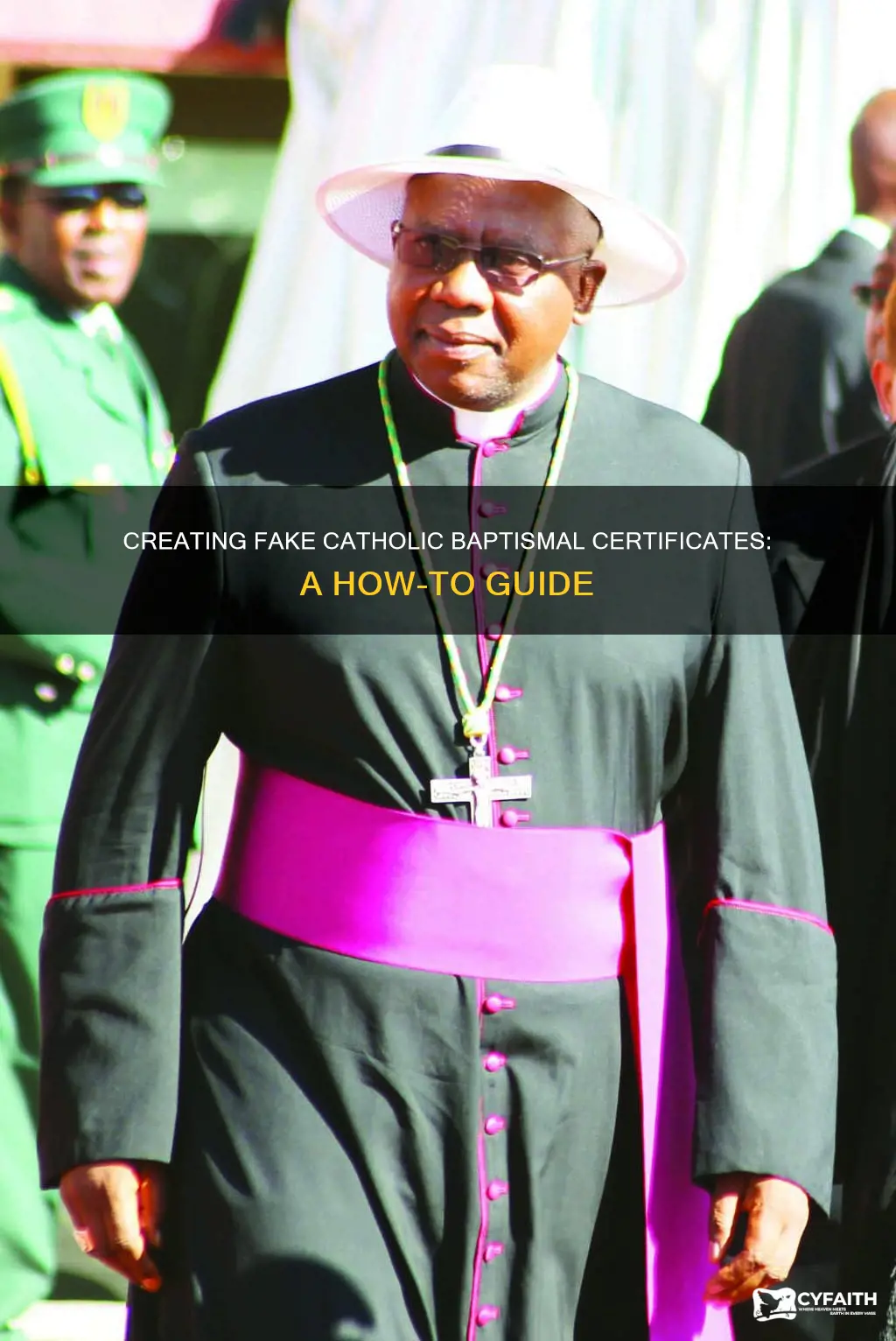 how to get a fake catholic baptismal certificate