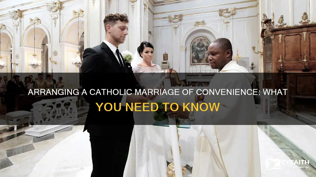 how to get a marriage of convenience catholic
