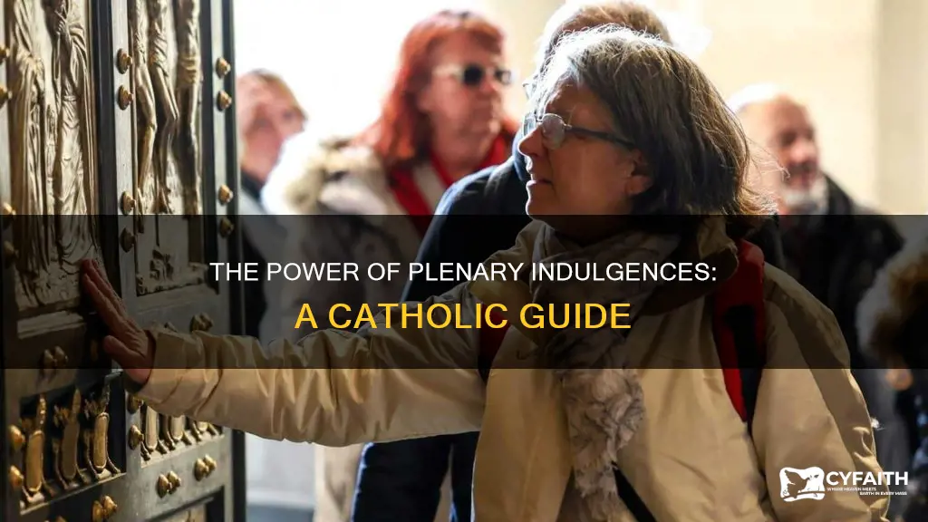 how to get a plenary indulgence catholic