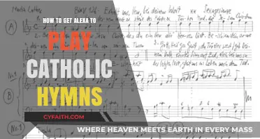 Ask Alexa to Play Catholic Hymns