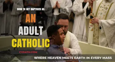 Adult Catholic Baptism: Your Guide to Getting Baptized