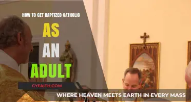 Adult Catholic Baptism: A Guide to Getting Baptized