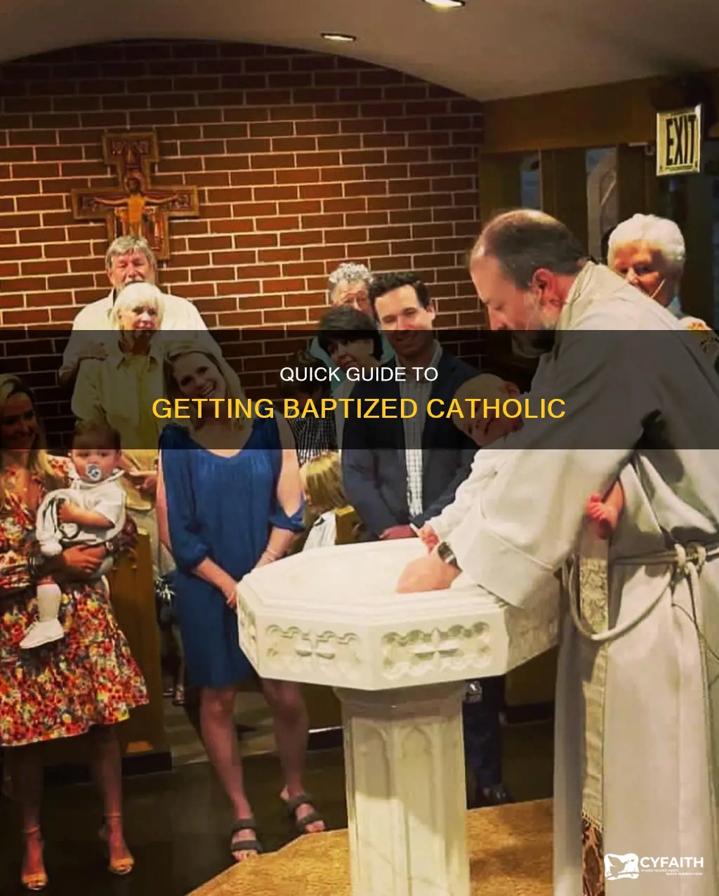 how to get baptized catholic quickly