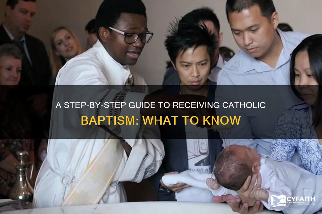 how to get baptized catholic