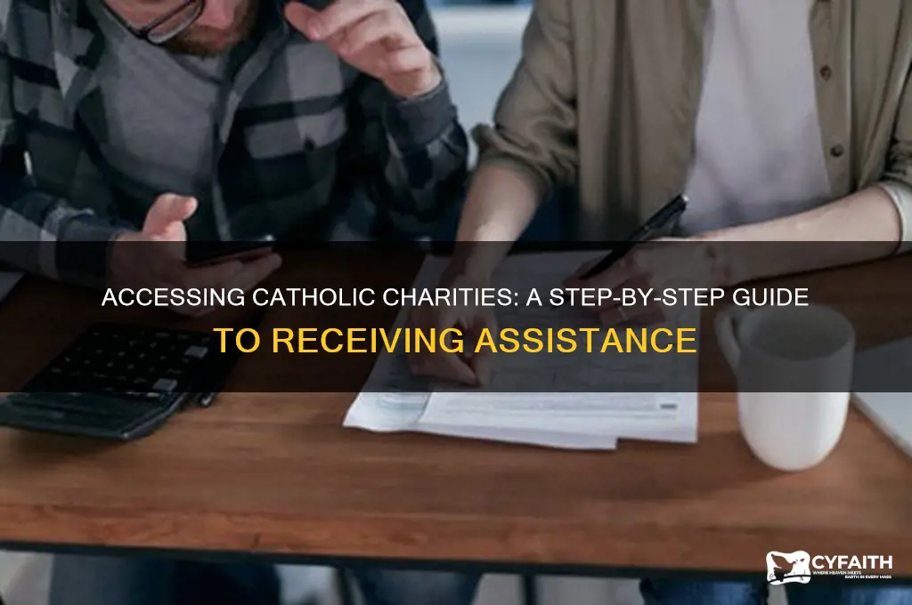 how to get catholic charities