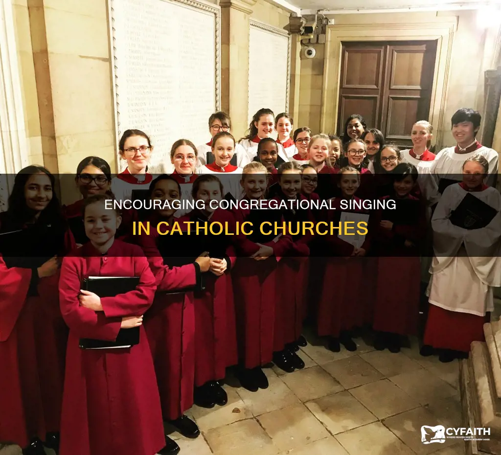 how to get catholics to sing