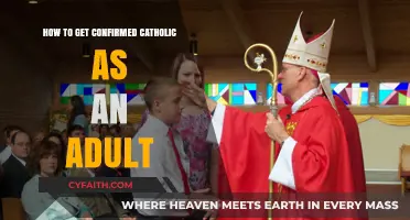 Adult Confirmation: Your Catholic Faith Journey