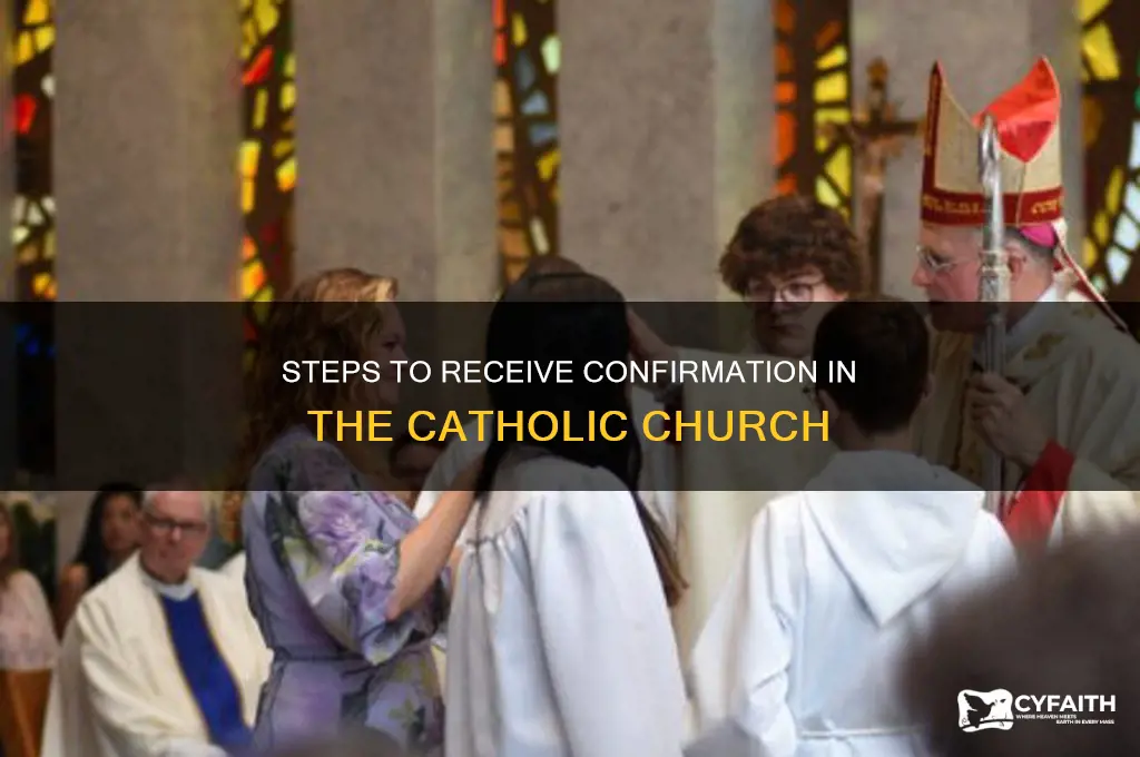 how to get confirmed catholic