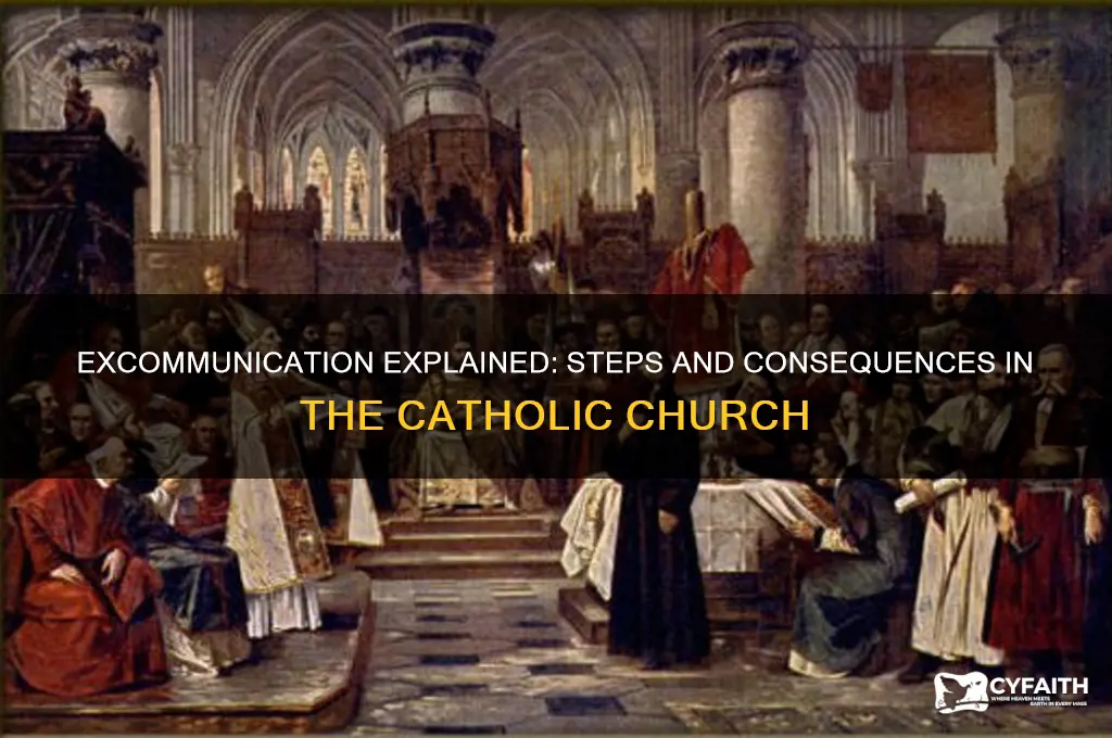 how to get excommunicated catholic