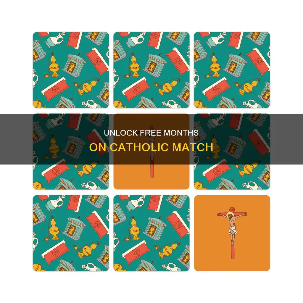 how to get free months on catholic match