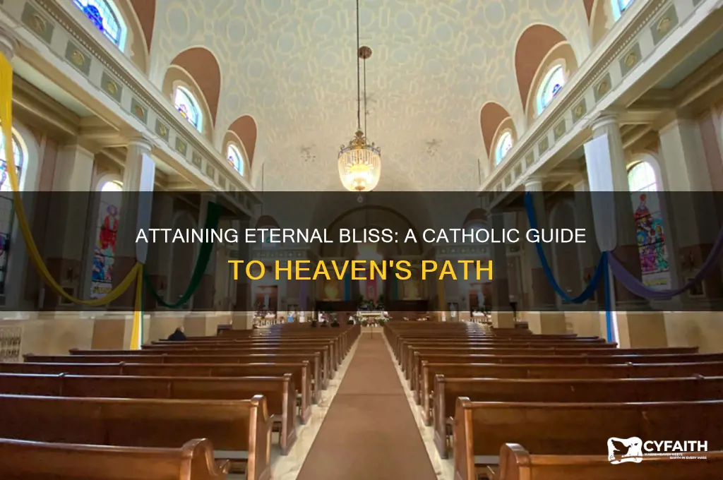 how to get heaven catholic