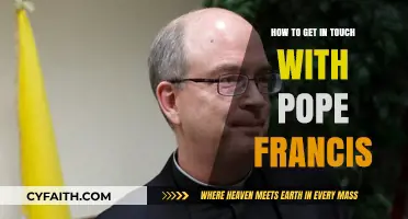Contacting Pope Francis: A Guide to Getting in Touch