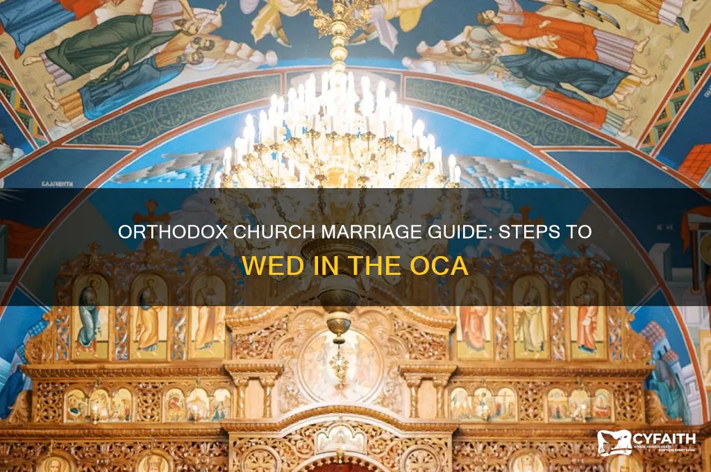 how to get married in orthodox church oca